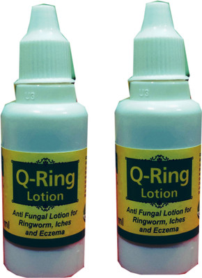 Q-RING ANTI FUNGAL LOTION ( DROPPER) FOR SKIN TREATMENT SPECIALLY FOR RINGWORM ITCHES AND ECZEMA 30 ML *2 PCS(60 ml)