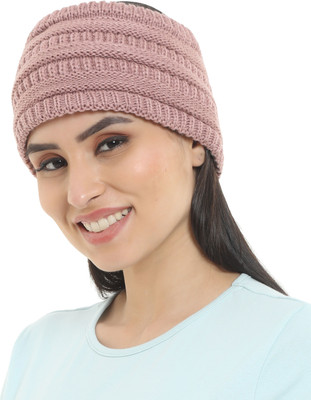 FabSeasons Woven Beanie Cap