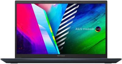 ASUS Vivobook Pro 15 OLED Ryzen 7 Octa Core AMD Ryzen™ 7 5800H 5th Gen - (16 GB/1 TB SSD/Windows 10 Home/4 GB Graphics) M3500QC-L1262TS Laptop  (15.6 inch, Quiet Blue, 1.65 kg, With MS Office)