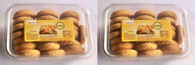 HARNAAM'S Ajjwain Cookies, A Healthy Salty Tea Time (Pack of 2), 250 gms x 2, 500 gms Cookies Biscuit(2 x 250 g)
