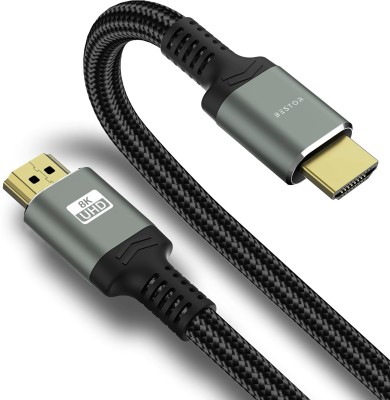 Bestor HDMI Cable 3 m Gaming TV-out Cable 3 meter/8K hdmi cable(male to male ) - Ultra HDMI 2.1– Speed 48Gbps- 8K (7680x4320) 60hz - HDCP 2.2, HDR 10 and Dolby Vision, 4:4:4, HDMI 2.1 Cable for 4K UHD TV, Blue-ray Player, PC, Xbox, PS4 Pro, Projector(Compatible with PC, Xbox, PS4 Pro, Projector, Gre