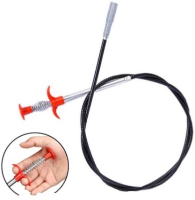 BeyRek Drain Pipe, Hair Catching Claw Wire,Sink Cleaning Stick 160 cm Multi-purpose Plunger