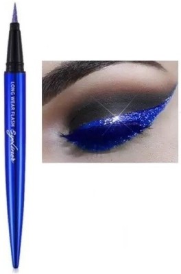 Emijun BLUE LINER ART SHIMMERY SHINY PEN EYE LINER 1.5 g(BLUE)