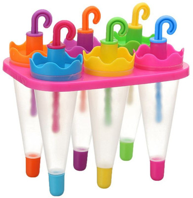 Evona Multicolor Plastic Ice Cube Tray(Pack of1)