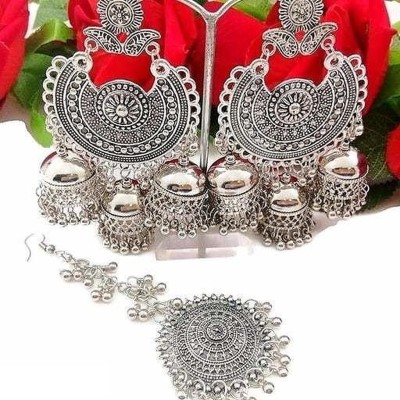 YUVAANSH COLLECTION Brass Silver Jewellery Set(Pack of 1)