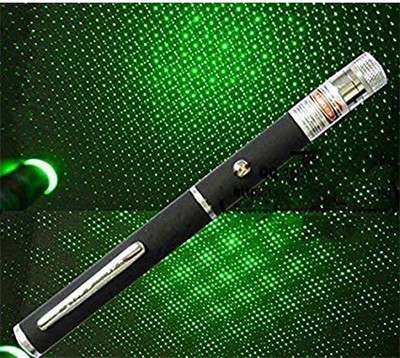 Navya Enterprise Green Multipurpose Laser Light Disco Pointer Pen Laser Beam, Adjustable Antenna Cap to Change Project Design for Presentation(520 nm, Green)