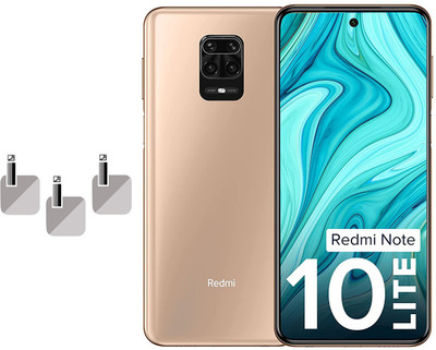 XAZE Back Camera Lens Glass Protector for REDMI NOTE 10 LITE, REDMI NOTE 9 PRO MAX, REDMI NOTE 9 PRO(Pack of: 3)