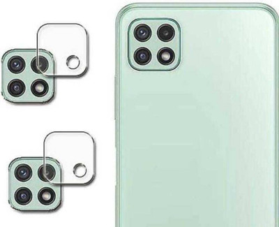 KVS Back Camera Lens Glass Protector for SAMSUNG A22(Pack of: 2)