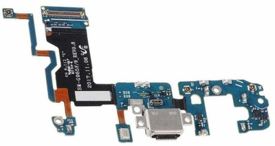 Shinzo Type C USB Charging Board Port Flex Cable Ribbon Connector with Microphone Compatible for Samsung Galaxy S9 Plus (SM-G965F) - Charging Connector Flex cable