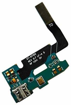Shinzo USB Dock Board Charging Port with Microphone & Connection FPC Flex Cable Compatible for Samsung Galaxy Note 2 (GT-N7100) OG - Charging PCB Complete Flex