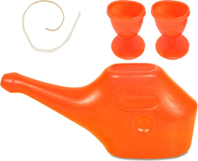 DGARYS Plastic Orange Neti Pot(200 ml)