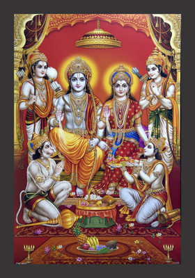 IVOKE Shree Ram Darbar Religious Frame