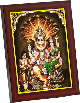 Zig Zag Lakshmi Narasimha Swamy Religious Frame