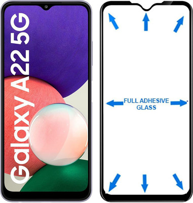 Gorilaorginal Edge To Edge Tempered Glass for ; Samsung Galaxy-A22 5G.(Pack of 1)