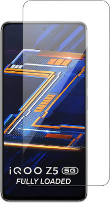 ISAAK Tempered Glass Guard for Vivo iQOO Z5 5G(Pack of 1)