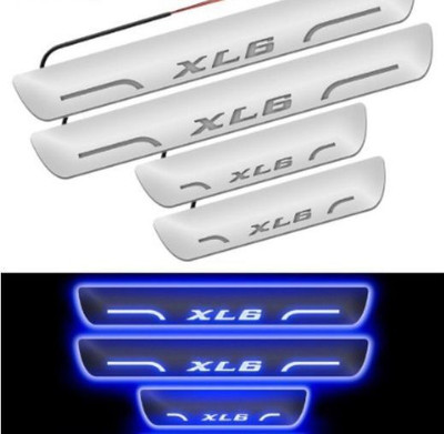 RohanEshop Maruti Suzuki XL6 car door foot step led scuff sill plate Door Sill Plate