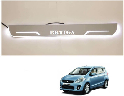 KOZDIKO LED ACRYLIC BLUE LIGHT SCUFF PLATES SET OF 4 PCS FOR MARUTI SUZUKI ERTIGA OLD (2012-2018) Door Sill Plate