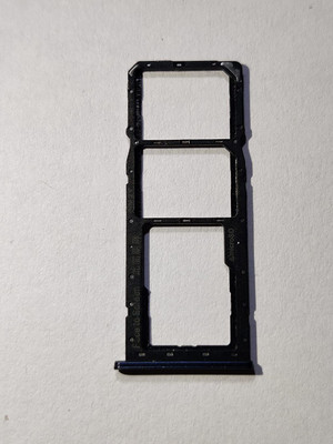 Shockware Sim Card Tray(Compatible With Oppo A1K Black)