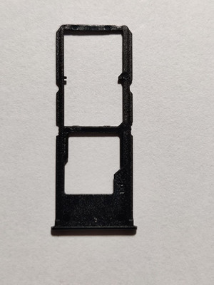 Shockware Sim Card Tray(Compatible With Vivo Y69 Matte Black)