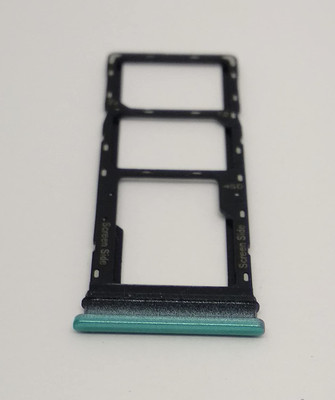 Shockware Sim Card Tray(Compatible With Infinix Hot 8 X650C Quetzal Cyan)