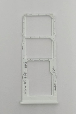 Shockware Sim Card Tray(Compatible With Samsung M12 White)