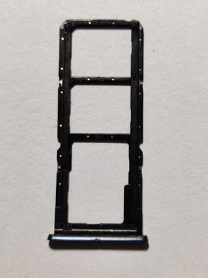 Shockware Sim Card Tray(Compatible With Realme XT Blue)