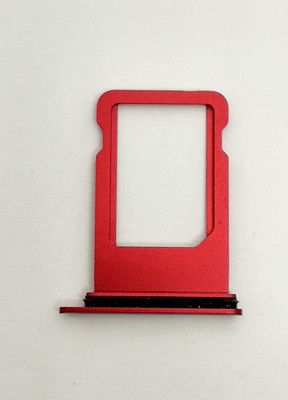 Anixen Sim Card Tray(Compatible With APPLE IPHONE 7 PLUS (RED))