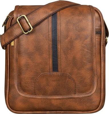 Shg enterprise Men & Women Tan Messenger Bag