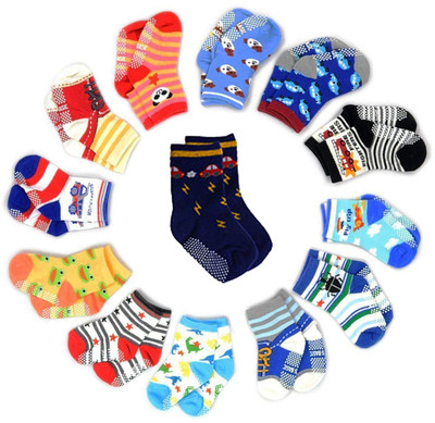 KidBee Baby Girls Printed, Self Design, Geometric Print, Striped Ankle Length(Pack of 8)