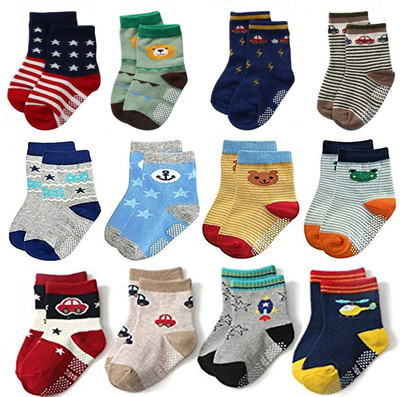KidBee Baby Boys & Baby Girls Printed, Self Design, Geometric Print, Striped Ankle Length(Pack of 10)