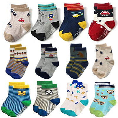 KidBee Baby Boys & Baby Girls Printed, Self Design, Geometric Print, Striped Ankle Length(Pack of 6)