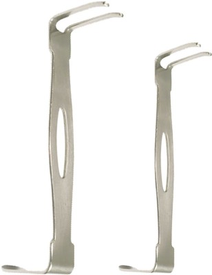 alis Czerny Retractor Stainless Steel Medical Grade 410 Stainless Steel Double Ended 6 Inch Pack of 1 Pcs (Combo Czerny Retractor Both Size 6&8) Hand Held Retractor(Orthopaedic)