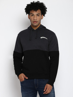 Wrangler Full Sleeve Solid Men Sweatshirt