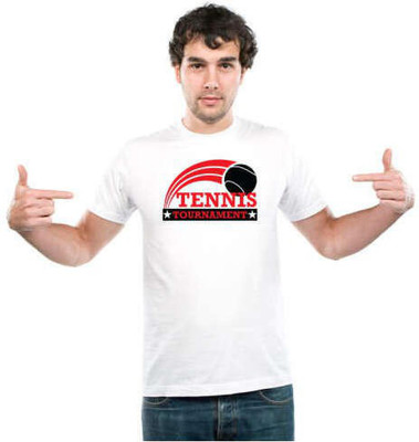 UDNAG Printed Men Round Neck Multicolor T-Shirt
