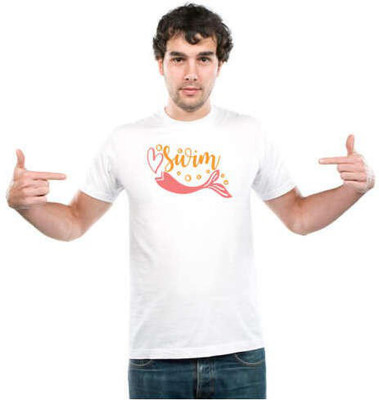 UDNAG Printed Men Round Neck Multicolor T-Shirt