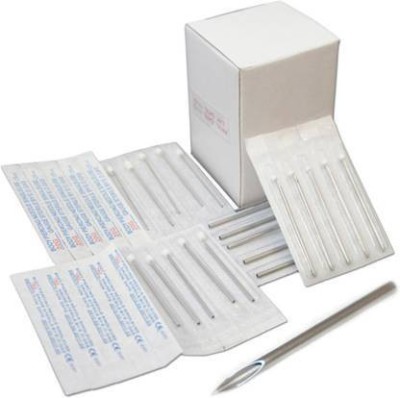 Shield plus PIERCING NEEDLES 12 G DISPOSABLE (25PCS) Disposable Stack Liner Tattoo Needles(Pack of 25)