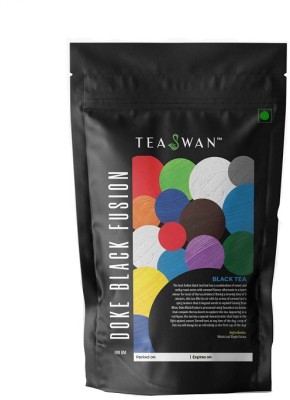 TeaSwan Doke Black Fusion Premium Black Tea | Loose Leaf | Aids in Digestion and Helps in Weight Loss | 50 gm Unflavoured Black Tea Pouch(50 g)