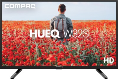 Compaq HUEQ W32S 80 cm (32 inch) HD Ready LED Smart Android TV(CQ32APHDBZ)