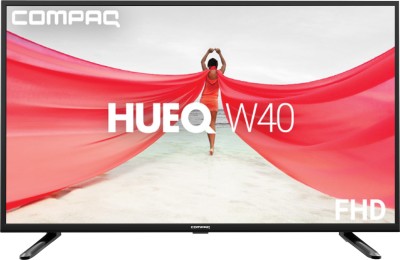 Compaq HUEQ W40 100 cm (40 inch) Full HD LED Smart Android TV(CQ40APFD) (Compaq)  Buy Online