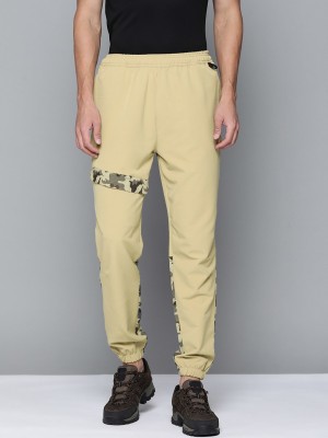 HRX by Hrithik Roshan Solid Men Brown Track Pants