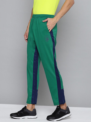 HRX by Hrithik Roshan Solid Men Green Track Pants