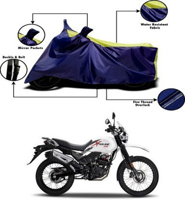 Trendytmart Waterproof Two Wheeler Cover for Hero(Xpulse 200T, Yellow, Blue)
