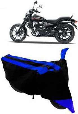 Decorts Waterproof Two Wheeler Cover for Bajaj(Avenger, Blue, Black)