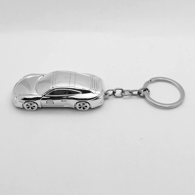 Viraan 3-in-1 lighter Car Shape Rechargeable Torch Cigarette Lighter with Key Chain for in door and out door Cigarette Lighter(Silver)