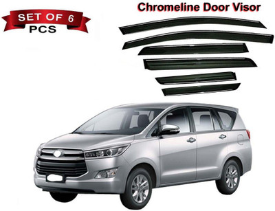 Auto E-Shopping For Front, Rear Wind Deflector(Tinted Toyota Innova)