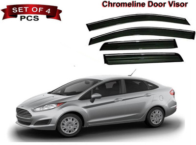Auto E-Shopping For Front, Rear Wind Deflector(Tinted Ford Fiesta)