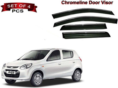 Auto E-Shopping For Front, Rear Wind Deflector(Tinted Maruti Alto 800)