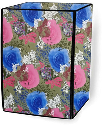 SAVEIT Front Loading Washing Machine  Cover(Width: 62 cm, Pink, Blue)