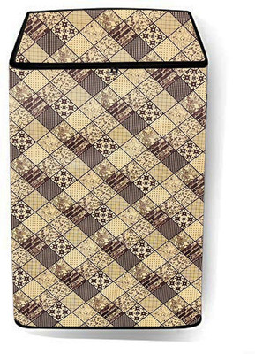 SAVEIT Top Loading Washing Machine  Cover(Width: 54 cm, Yellow, Brown)