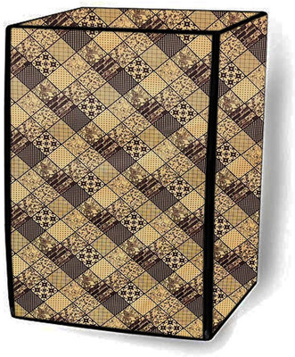 SAVEIT Front Loading Washing Machine  Cover(Width: 61 cm, Yellow, Brown)